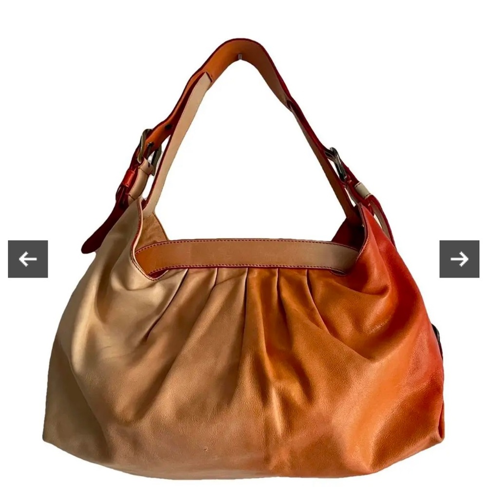 Fendi Ombre Leather Shoulder Bag